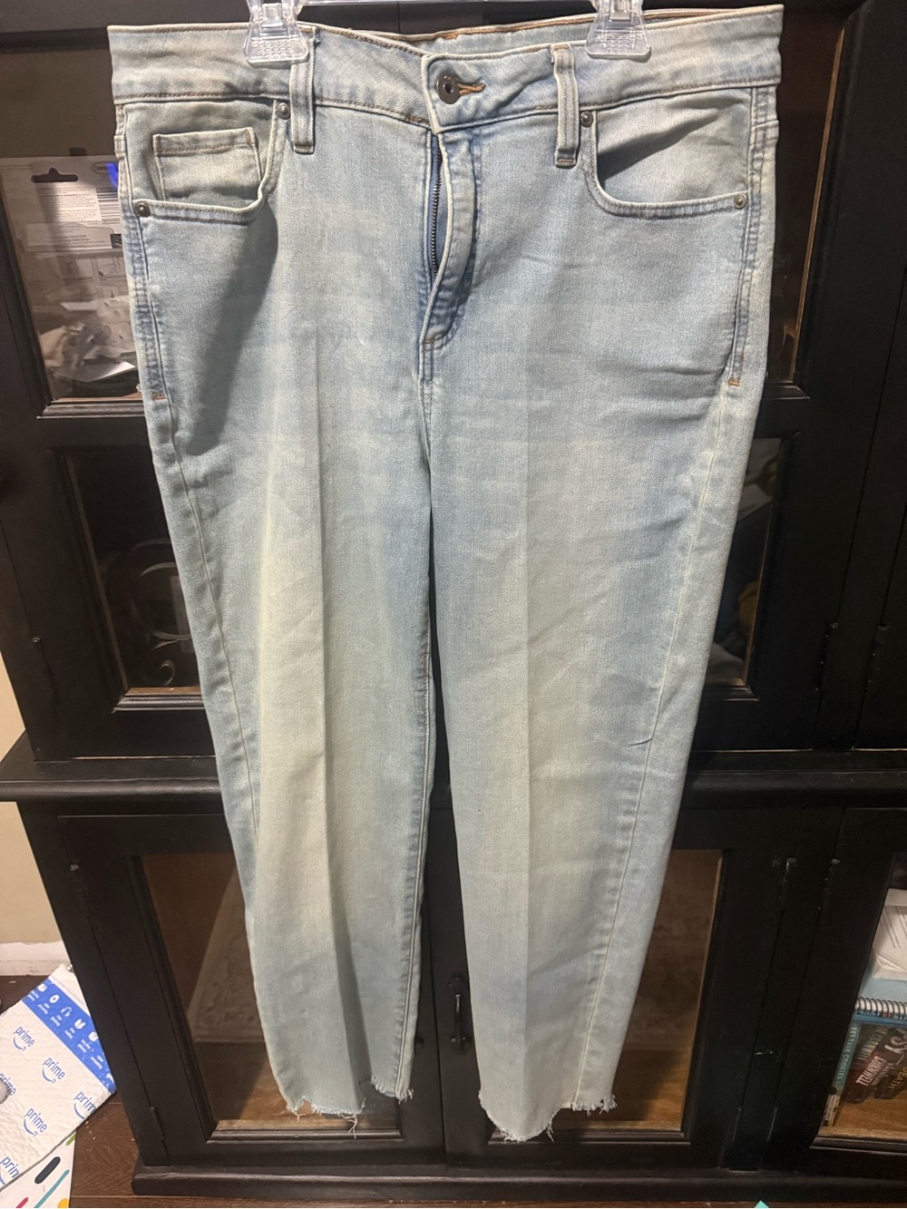 Womens Style & Co straight leg jeans - size 12S